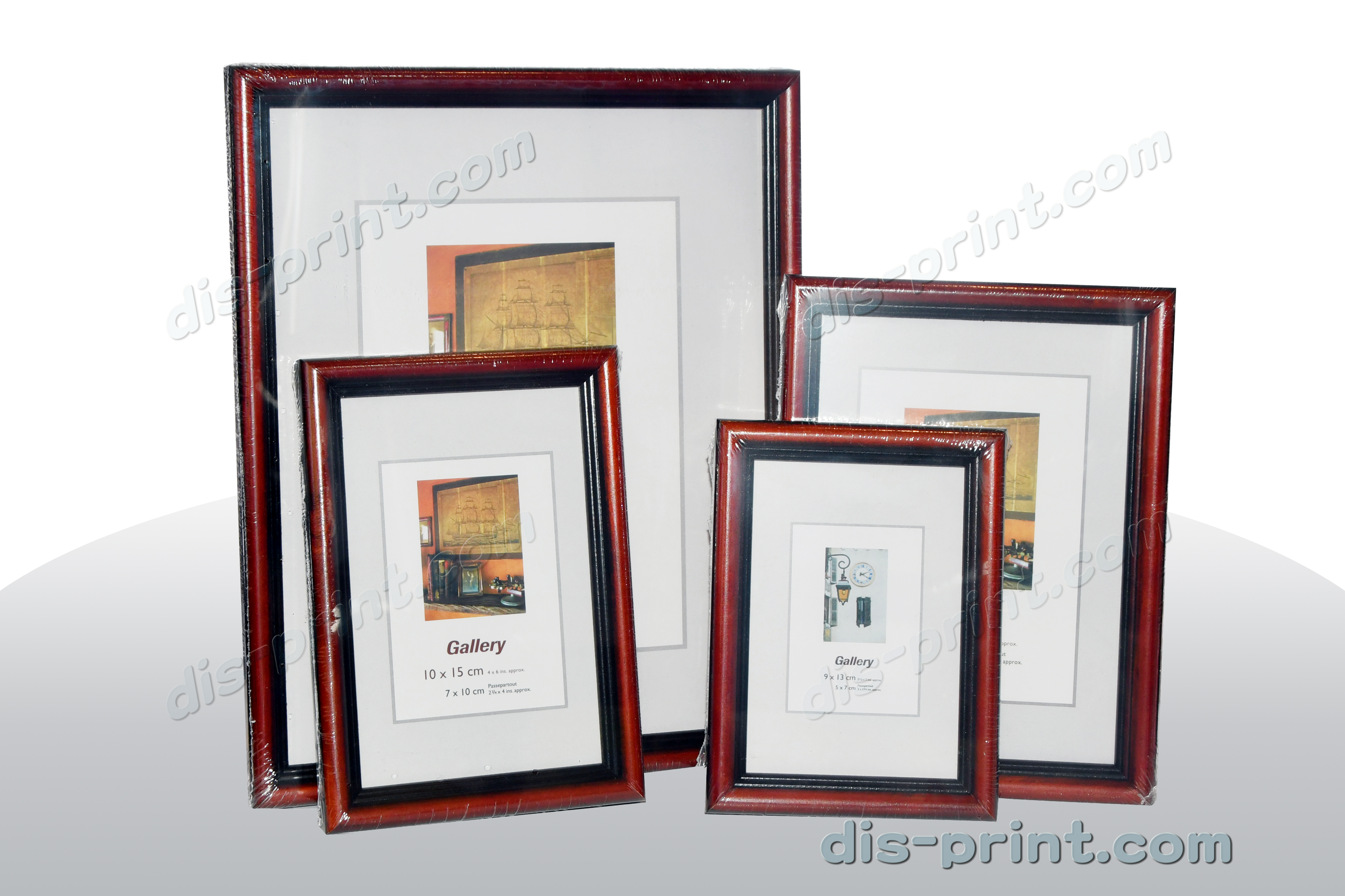 Mahogany solid wood photo frame(glass surface) 1012